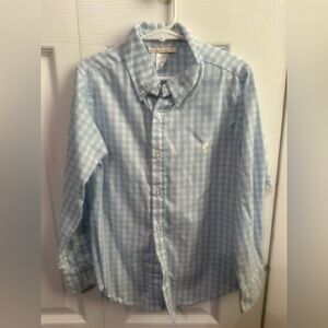 The Beaufort Bonnet Company Light Blue and White Gingham Shirt